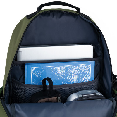 Рюкзак шкільний GoPack Education Teens 186 хакі (GO25-186L-3)