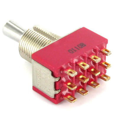 Перемикач для гітари DiMarzio 4PDT Pickup Selector Switch - 3 Position (ON/ON/ON) (EP1111)
