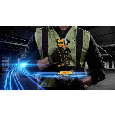 Шуруповерт DeWALT 18 В XR Li-lon PowerStack 1.7Ah, 206 Нм,кейс TSTAK (DCF850E1T)