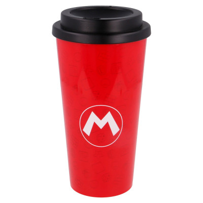 Термокружка Stor Super Mario - Star, Double Walled Coffee Tumbler 520 ml (Stor-01379)