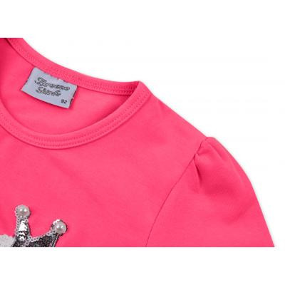 Кофта дитяча Breeze фуксія з сердечком (8095-98G-purple)