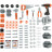 Ігровий набір Smoby Black+Decker Блек+Деккер Майстерня 92 аксесуари (360727)
