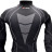 Термокофта X-Tech Maglia Race 3 Munica Lunga lupetto Nero L/XL (Maglia_Race3_Lupetto_L/XL)