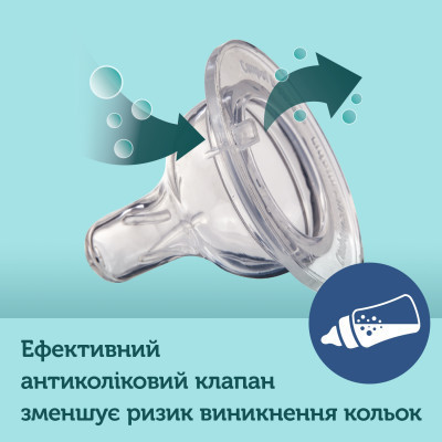 Пляшечка для годування Canpol babies Royal Baby з широким отвором 120 мл Синя (35/233_blu)