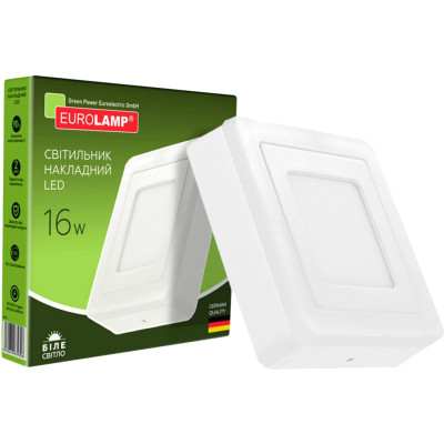 Світильник Eurolamp 16W 4000K (LED-NLS-16/4)