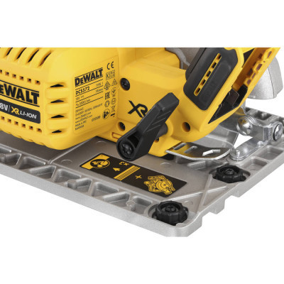 Дискова пила DeWALT 18В XR Li-Ion, диск 184х16 мм, 3.6 кг, TSTAK (без АКБ та ЗП) (DCS572NT)