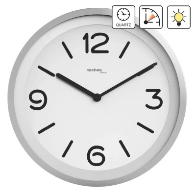 Настінний годинник Technoline WT7400 Silver (DAS301570)