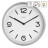Настінний годинник Technoline WT7400 Silver (DAS301570)