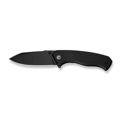 Ніж Civivi Placoid, Darkwash, чорний G10 (C23079-1)