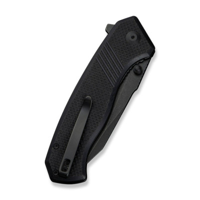 Ніж Civivi Placoid, Darkwash, чорний G10 (C23079-1)