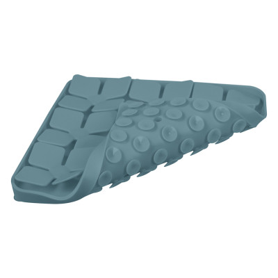 Універсальний посуд для тварин WAUDOG Silicone Килимок для пошуку корму 20х20х1.7 см сірий (235111)