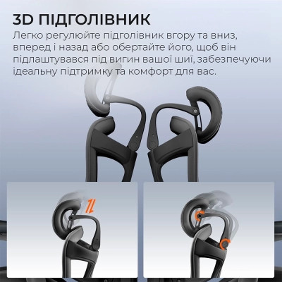 Офісне крісло Sihoo DORO C300 Pro Mesh Black (DORO-C300-PRO-M101)