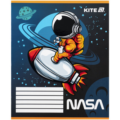 Зошит Kite NASA, 12 аркушів, коса лінія (NS25-235)