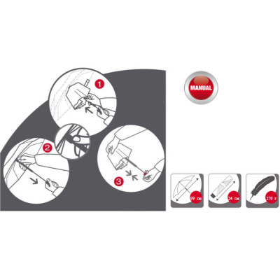 Парасоля Knirps A.050 Medium Manual Breathe (Kn95 7050 8566)