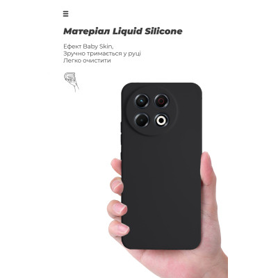 Чохол до мобільного телефона Armorstandart ICON Tecno Spark 30 Pro 4G (KL7) Camera cover Black (ARM83313)