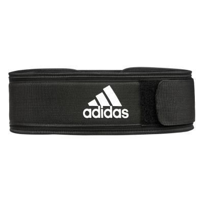 Атлетичний пояс Adidas Essential Weightlifting Belt ADGB-12252 XS 62 - 75 см Чорний (885652016292)