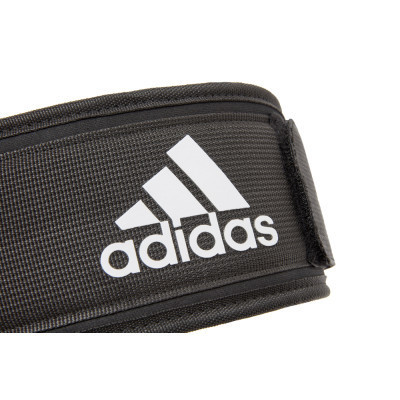 Атлетичний пояс Adidas Essential Weightlifting Belt ADGB-12252 XS 62 - 75 см Чорний (885652016292)