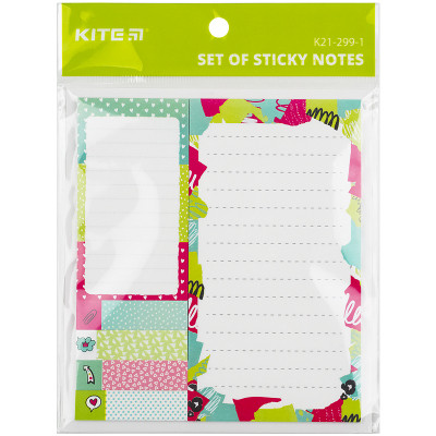 Папір для нотаток Kite набір Color (K21-299-1)