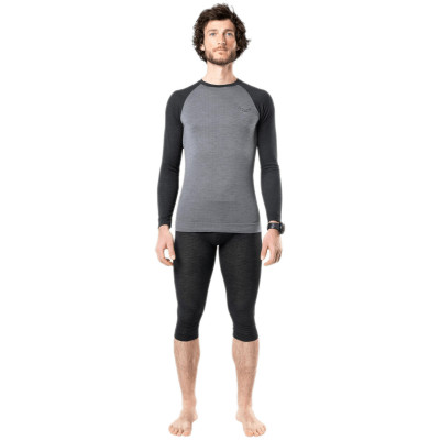 Термокофта Dynafit Tour Light Merino L/S Tee Mns 71364 0911 - XXL - чорний (016.002.1240)