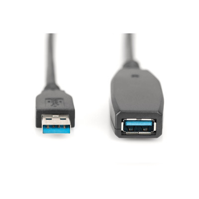Дата кабель USB 3.0 AM/AF 25.0m Active Digitus (DA-73107)
