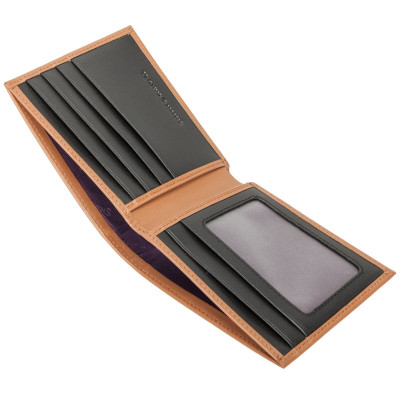 Гаманець Smith &amp; Canova 90015 Asquith Black-Tan (90015 BLACK-TAN)
