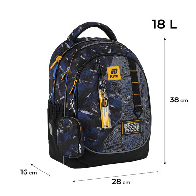 Рюкзак шкільний Kite Education 700 Beast Mode (K25-700M-4)