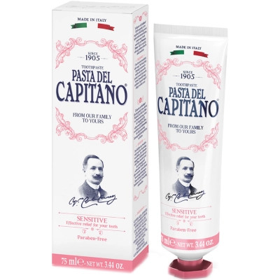 Зубна паста Pasta del Capitano Sensitive Для чутливих зубів 75 мл (8002140037559)