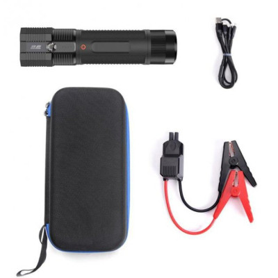 Пуско зарядний пристрій 2E Beam з ліхтарем, 8000 mAh, 300 А, 1xUSB/3 A (2E-CJSPBL-BK)