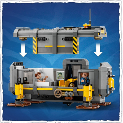 Конструктор LEGO Avatar Гори Алілуя: 26-а ділянка та вантажний конвертоплан «Самсон» 887 деталей (75573)