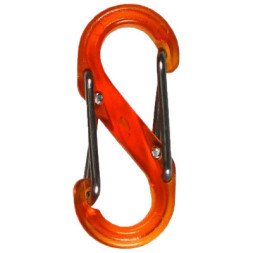 Карабін туристичний Nite ize Plastic Carb S Biner Size 4 NI674 Orange (4823082709557)