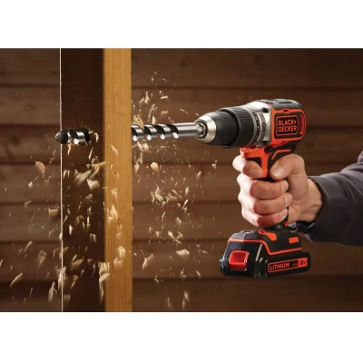 Шуруповерт Black&amp;Decker ударний 18 В, 52 Нм (без АКБ та ЗП) (BL188N)