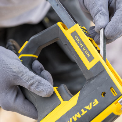 Степлер будівельний Stanley електричний Fatmax Multi-Tacker, 5 в 1, скобы G, Н, СТ, гвозди и шпильки 18 GA. (FMHT6-75934)