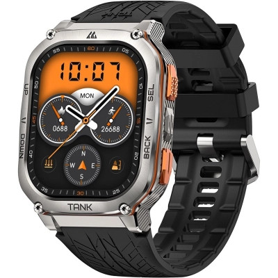 Смарт-годинник KOSPET Tank M3 ULTRA SILVER (6974958250715)
