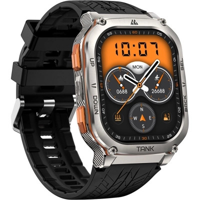 Смарт-годинник KOSPET Tank M3 ULTRA SILVER (6974958250715)