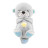 Нічник Bambi М&#039;яка іграшка-нічник Дихаюча видра Light Grey (2284-25 l.gr.)