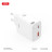 Зарядний пристрій XO 1xUSB-C + 1xUSB QC30W GaN + cable USB-C to USB-C white (XO-CE31)