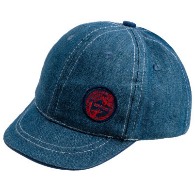 Кепка дитяча Kitti джинсова (Y8110-6-48B-darkblue)