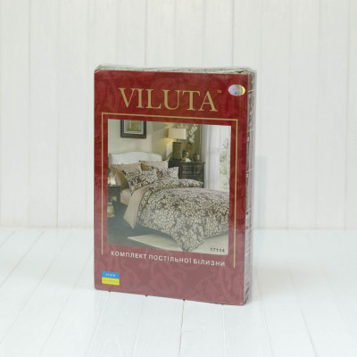 Постільна білизна Viluta 17114 Ранфорс євро (17114-ev)
