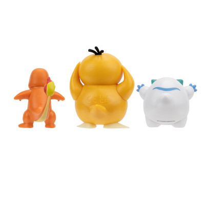 Фігурка Pokemon W19 - Чармандер, Галарський Дарумака, Псайдак (PKW3598)