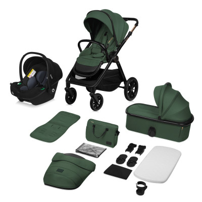 Коляска Lionelo 3 в 1 Layla Green Forest (LO-LAYLA 3IN1 GREEN FOREST)