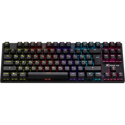 Клавіатура Xtrike ME GK-983 LED Mechanical USB UA Black (GK-983UA)