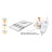 Електрогрілка Beurer HK_25_WHITE_GREY