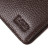 Гаманець Bond Accessories З натуральної зернистої шкіри Коричневий (22052)