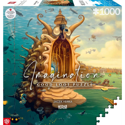 Пазл GoodLoot Imagination: Jacek Yerka Harbor 1000 ел. (5908305249351)