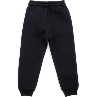 Штани дитячі Cloise на флісі (CL0155003-104-black|terracot)