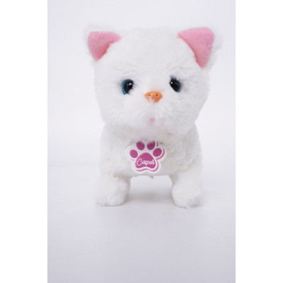 Інтерактивна іграшка Pugs at Play Біле кошеня Casper (ST-PAP06)