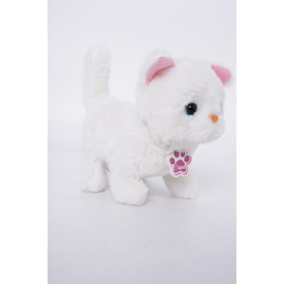 Інтерактивна іграшка Pugs at Play Біле кошеня Casper (ST-PAP06)