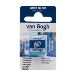 Акварельні фарби Royal Talens Van Gogh (570), Синій ФЦ, кювета (8712079419394)