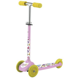 Самокат Bimbo Bike Butterflies 12&quot; з регулюванням висоти Рожево-жовтий (75802-IS)