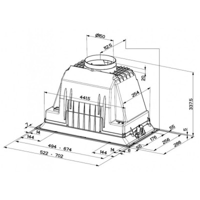 Витяжка кухонна Faber Inka Plus Hcs A70 (305.0628.323)